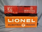 Lionel Post War Scale 1957 6464-525 Minneapolis & St. Louis Box Car. Fixed Price $48.29.