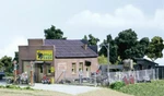 Woodland Scenics Dpm Scale Detailed Cycle Shop Kit #40600 Unbuilt,/new In Box. Fixed Price $74.99.