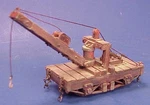 ON3/ON30 4 Wheel Shop Crane Kit By Wiseman Model Services AMB-303. Fixed Price $54.95.