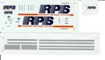 Ho 1:87 A-line # 50161 Rps Parcel Service Trailer Decals. Fixed Price $5.50.