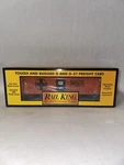 Rail King By Mth Santa Orange And Silver Semi-scale Reefer Car RK-7808L B29. Fixed Price $32.00.
