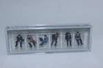 Preiser 10351 Sitting Industrial Workers 6 Figures 1:87 H0 New Ovp. Fixed Price $20.64.