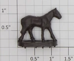 Lionel 9224-41 Dark Brown Operating Horse Figure (10). Fixed Price $20.00.