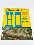 Vintage Plasticville Usa 1961 Ho Gauge Railroad Accessories Catalog. Fixed Price $10.00.