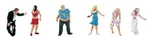 Walthers Scenemaster 949-6080 Ho Zombies PKG(6). Fixed Price $18.99.