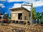 Vollmer 45779 Ho Scale Wood Coal Supply With Water Column. Fixed Price $36.30.
