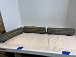 Vintage Marx Nyc Passenger Cars Set 3 O Gauge Train Green. Fixed Price $89.99.