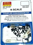 Micro Trains N-scale Coupler Conversion Kit W/many Extras Package (1111). Fixed Price $14.92.