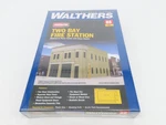 Ho 1/87 Scale Walthers Cornerstone Kit 933-4022 Two Bay Fire Station Sealed. Fixed Price $37.95.