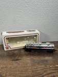Ho Scale Bachmann Chrome Finish 3 Dome Mobilgas Billboard Tank Car #1442. Fixed Price $7.99.
