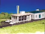 Bachmann Ho Drive-in Hamburger Stand Plasticville Usa Kit 45434. Fixed Price $38.98.