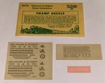 Champ Ho Decal-delaware & Hudson Steam Locomotive-bronze Gold #EH-38. Fixed Price $6.50.