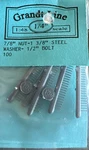 Grandt Line Scale #100 7/8 Nut 1-3/8 Steel Washer 1/2 Bolt ON2 ON30 1:48. Fixed Price $5.59.