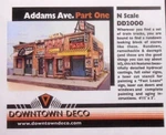 Downtown Deco Scale Building DD2000 Addams Ave One + Bonus Kit!. Fixed Price $39.95.