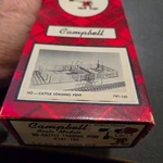 Campbell Scale Models Cattle Loading Pens Kit, Ho, #781-160 Nib. Fixed Price $30.00.