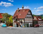 43750 / Vollmer Ho Kit Of City Hall Kochendorf - New. Fixed Price $53.99.