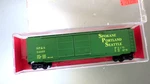 N-scale The Freight Yard Premiere Edition Sp&s 50' Boxcar Mtl's In Looks New. Fixed Price $24.00.