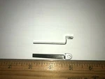 Lionel Parts, 1666E-83, Pair Of Crossheads Guides, 2026 2037 675 2025 2035 Etc. Fixed Price $5.95.