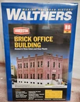 Brick Office Building Kit Walthers Model Railroad 933-4050 Ho Scale. Fixed Price $28.95.