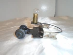 Lionel 1684-9 Front Truck Mount Bracket With Lamp, Pilot And X Head Guides. Fixed Price $24.00.
