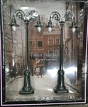 Mth Std. Gauge Tinplate No. 67 Dark Green Lamp Post Set 10-1095 Brand New Box. Fixed Price $105.00.