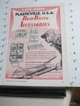 Magazine 1960S Plasticville Road Racing Slot Car Playset Pit Stop Grandstand. Fixed Price $25.00.