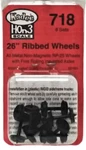 HON3 Scale Kadee #718 26 Inch Diameter Ribbed Back Metal Freight Wheels (8) Pcs. Fixed Price $11.99.