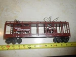 Gauge Mth 4952 Double Deck Auto Transport Car. No Cars.. Fixed Price $15.00.