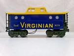 Gauge Lionel #9175 Virginian Caboose Original Box (lot 0725). Fixed Price $25.00.