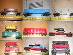 O/O-27 Lionel Postwar Freight Cars. 6650, 3494-275, 6264, 6475 Ect Buyers Choice. Fixed Price $15.00.