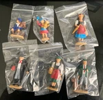 Lgb Scale Early Figures Lot 6 Hand Painted Village People Germany. Fixed Price $45.00.