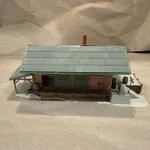 Vtg Faller West Germany Assembled Train Station Freight Depot Ho Scale. Fixed Price $14.99.
