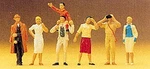 Preiser 10026 Ho Standing Spectators Figures (set Of 6). Fixed Price $15.99.