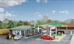 Walthers Cornerstone 933-3542 Modernized Gas Station -- Kit Ho Scale. Fixed Price $62.99.