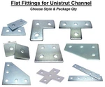 Flat Plate Fittings For Unistrut B-line Channel (choose Style & Pkg Qty). Fixed Price $579.00.