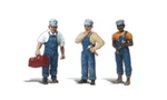 New Woodland Scenics Train Mechanics (3) Figures A2549. Fixed Price $34.99.