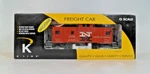 K-line K613-1719 New Haven Scale Extended Vision Caboose W/t Smoke (lnib). Fixed Price $48.00.
