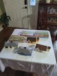 Vtg Ranch House #1852-179 X2 & New England 2X Bachmann O-s Plasticville. Fixed Price $66.29.
