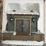 Hawthorne Village "maintenance Garage" Train Station Railroad Acc. Lighted.. Fixed Price $35.99.
