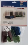 Walthers 933-3516 Ho Scale Industrial Dumpster Set Plastic Kit. Fixed Price $12.99.