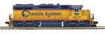 Mth 20-21755-1 Chessie SD-35 Protosound 3.0 Gauge Railking Scale #4577. Fixed Price $539.99.