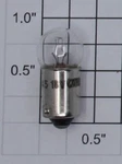 Lionel 1445 18 Volt Bayonet Base Clear Small Globe Light Bulb (24). Fixed Price $12.60.
