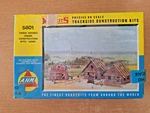 Scale Ahm Models Three Houses Under Construction Kit #5801. Fixed Price $12.00.