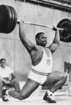 American Heavyweight Weightliver John Davis Competing Summer O- 1952 Old Photo. Fixed Price $6.52.