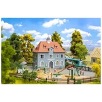 Faller 190087 Scale Action Set: School With Figure, Accessories & Park. Fixed Price $93.26.