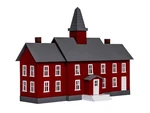 Lionel 2056040 Scale School House. Fixed Price $77.99.