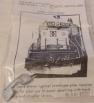 Holgate & Reynolds PL58 Scale Die-cast Diesel Snow Plow Metal. Fixed Price $9.34.