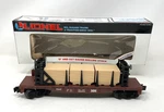 Lionel #6-16333 Frisco Bulkhead Flat Car With Load. Fixed Price $18.99.