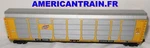 Chicago & North Western Corrugated Auto Carrier 3 Rail Scale Mth. Fixed Price $80.67.