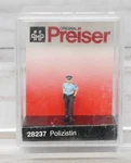 Preiser Mini-figures 28237, Policewoman Law Enforcement Sherriff Ho Scale. Fixed Price $5.75.